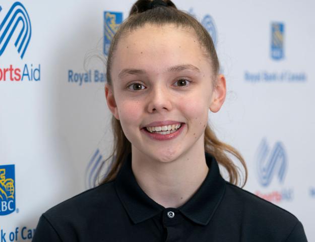 Lucy at SportsAid event