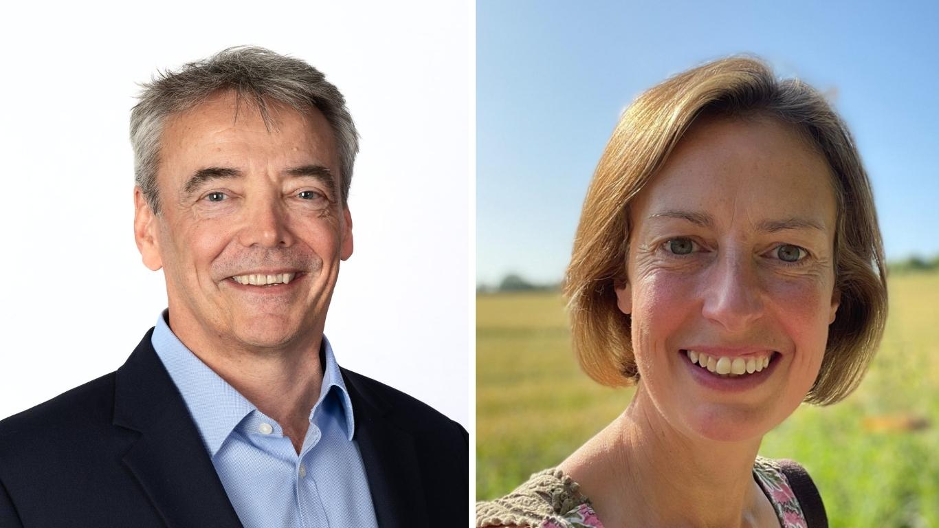 Dave Thomas and Claire Rogan