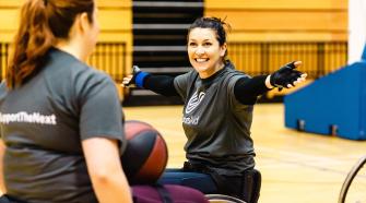 WHEELCHAIR BASKETBALL